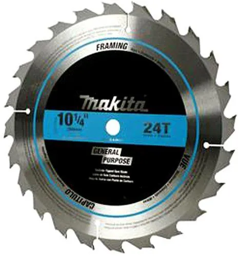 | acheter Makita A-94910 Lame de scie à bois 10-1/4" x 5/8" 24 dents pas cher sur moutilsolde.com
