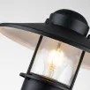 Borne extérieur Klampenborg 1xE27 60w IP44 noir détecteur mouvement