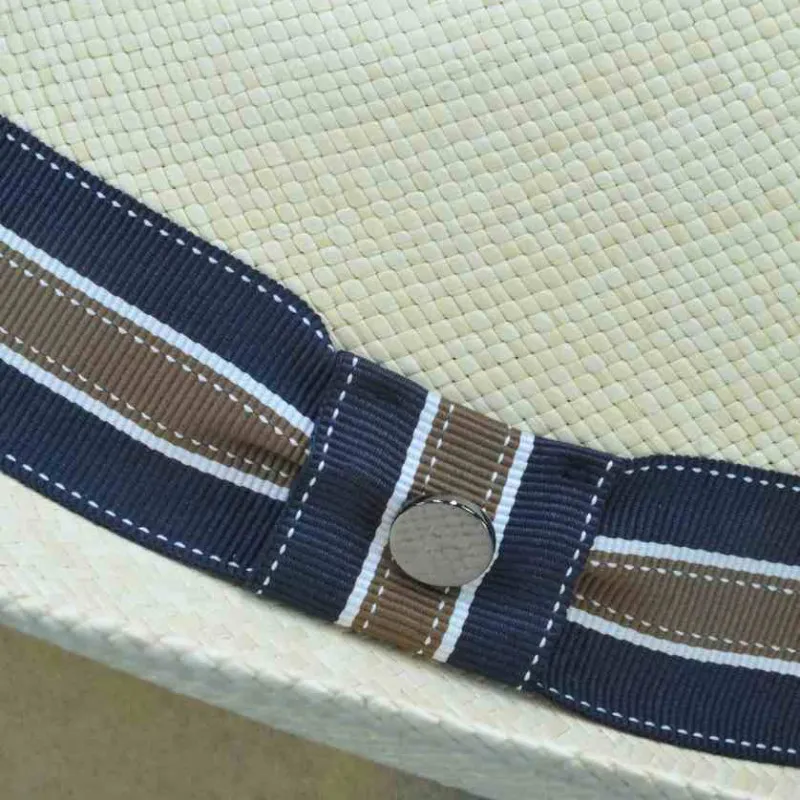 Chapeau Panama Trilby Haut de Gamme | Chapeau d'été pour homme