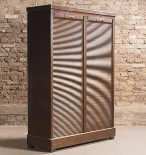 Meuble haut double rideaux 