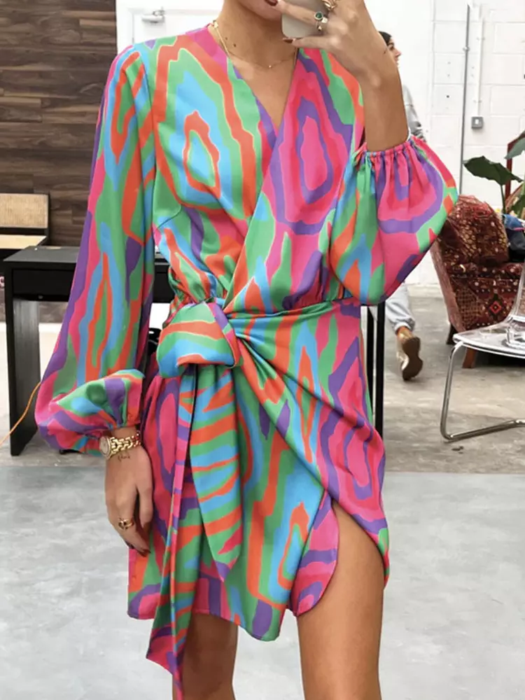Robe colorée