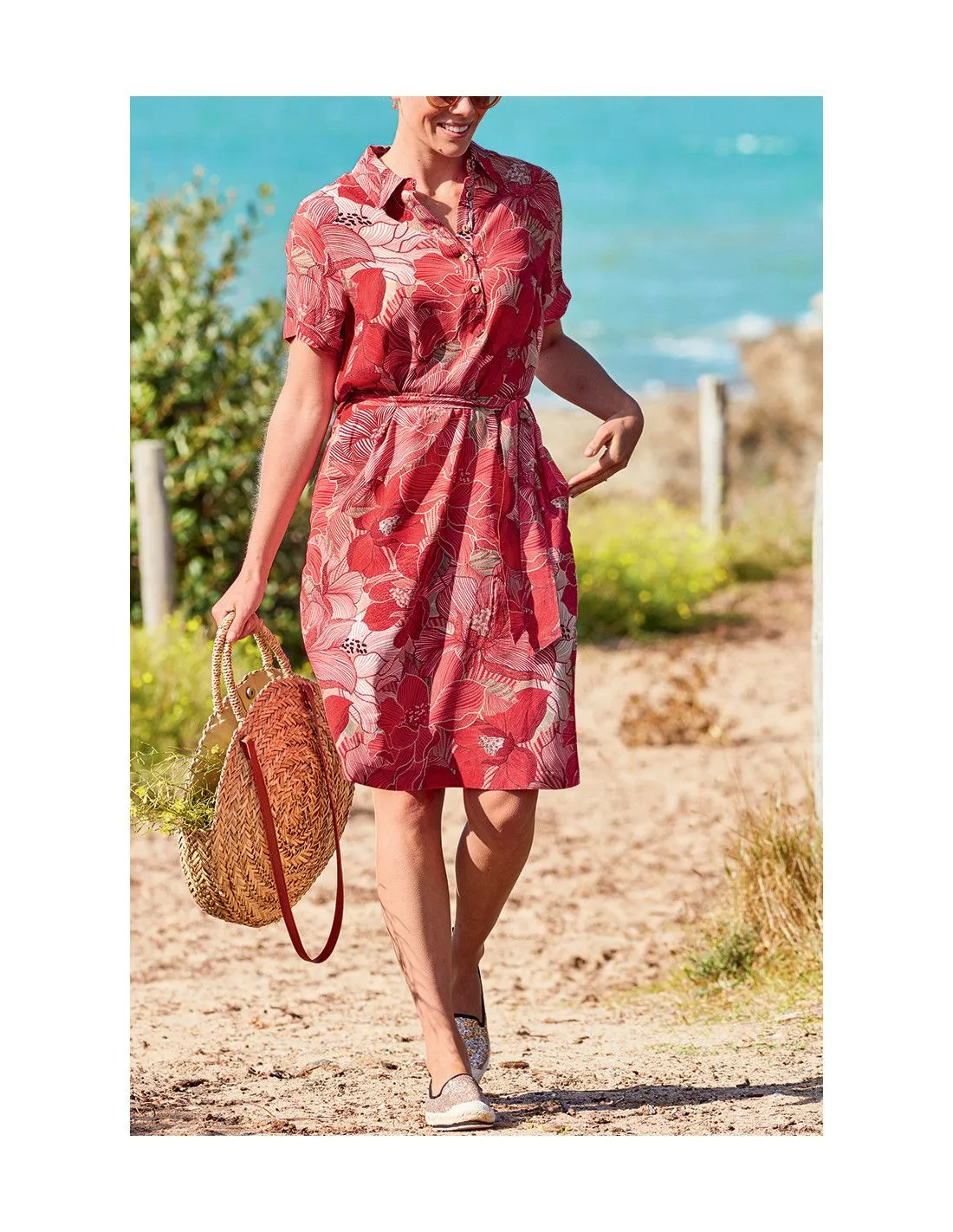 Robe d'été viscose