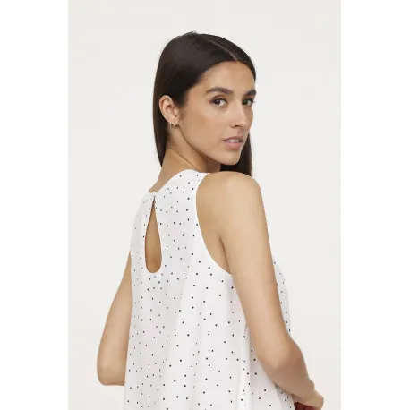 Robe LENA Blanc