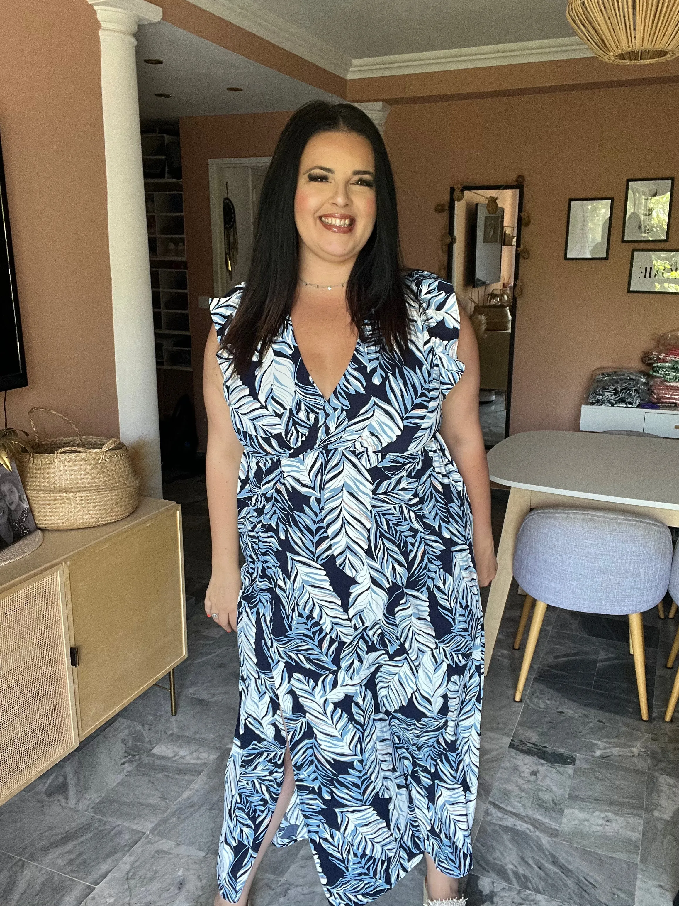 Robe Zélie bleue