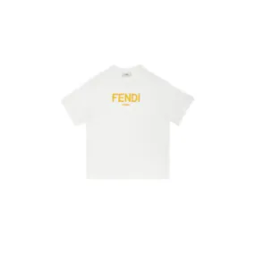 T-shirt enfant - T-shirt enfant en jersey avec logo Fendi Roma | Fendi